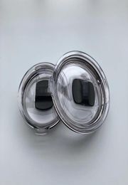 Whole 30oz 20oz magnetic lid Magnet Clear Lids Cover Cars Beer Mug Splash Spill Proof Covers for Stainless Steel Tumbler YE Cu8695664