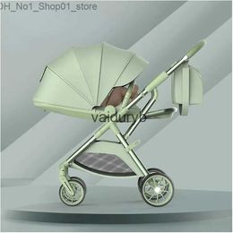 Strollers# Portable Baby Strollers Travel Folding Infant Trolley Pram shock High view Can sit or lie down Carriage light strollerl