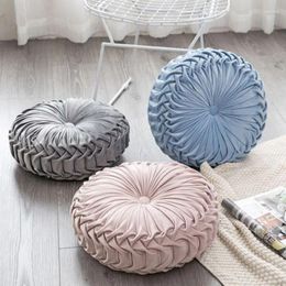 Pillow Round Pleated Floor Seating Home Decoration For Couch Chair