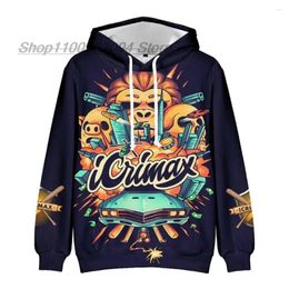 Men's Hoodies Large Hooded Sweaters For Men And Women Icrimax Merch Tops Hip-hop Clothing Y2K Streetwear Boys Girls Kids