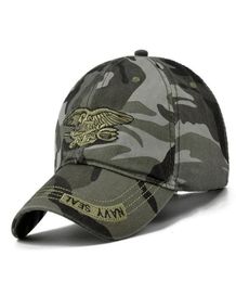 New Men Navy Seal hat Top Quality Army green Snapback Caps Hunting Fishing Hat Outdoor Camo Baseball Caps Adjustable golf hats8298927