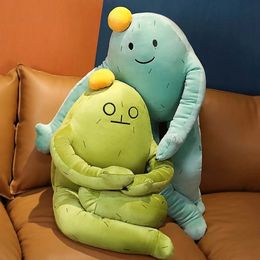 Warm Hug Cactus Anthropomorphic Plush Toys Pillow Simulation Soft Stuffed Healing Gift for Girlfriend 240426