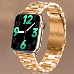 Watches New Fashion Bluetooth Call Women Smart Watch Men 1.72"340*380 HD AMOLED Screen Fitness Tracker Smart Clock Ladies Smartwatch+Box