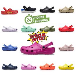 Mens slides designer sandals Classic Crush Clogs Platform Sandal Ladies slide slipper men casual slippers