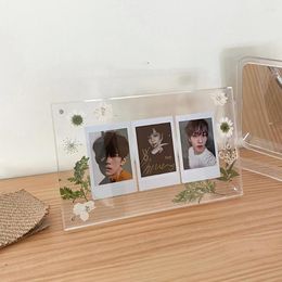 Frames Transparent Acrylic Po Frame Magnetic Poster Display Stand Double Sided 3mm Organiser For Office Home