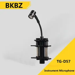 Microphones TG-D57 Capacitive Instrument Microphone Clip Type Mic Is Used For Vertical Round Drums Small Or Percussion Instru