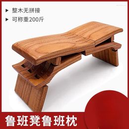 Kitchen Storage Old Elm Luban Stool Pillow Scabbed Whole Wood Without Splicing Pure Hand-made Solid Folding Small Bench