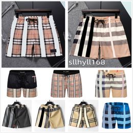 Men's shorts New designer wholesale Summer fashion Classic Plaid quick dry swimsuit printed board Beach pants Men's Swim Short 3XL 2XL#99 2764