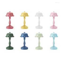 Table Lamps Promotion! European Hat Bedside Lamp Decor Mini Led Night Light For Mall Room Bar