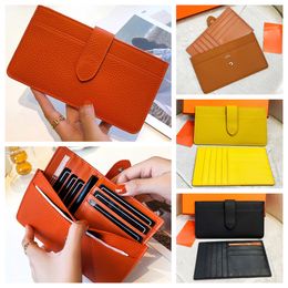 10a Luxury Brand Card wallet Designer Cards Holder wallet Women man Fashion slim Real leather Card Clip Wallet Minimalist Luxury clutch Mini Cellphone Bags Purses