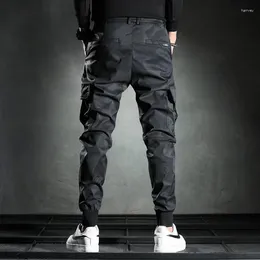Men's Pants Summer Camouflage Legged Fashion Brand Casual Cargo Multi Pocket Slim Techwear Men Trousers Streetwear