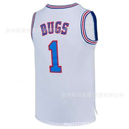 Aerial Basketball Jersey Slam Classic Movie Edition BUGS LOLA Sight Embroidered