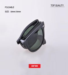 2019 New top quality vintage square Foldable Folding Sunglasses Mens Womens Retro Vintage Sun Glasses Outdoor Driving designer uv49949734