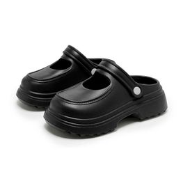 Summer New Fashionable Slippers Wearing Anti slip EVA Slippers Versatile and Odor Resistant Baotou Slippers for Women