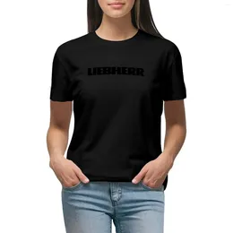 Women's Polos Liebherr Merchandise T-shirt Anime Clothes Lady Funny Woman