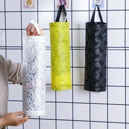 Storage Bags Wall Hanging Garbage Bag Home Kitchen Plastic Finishing Portable Extraction Closet Organizer