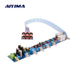 Amplifier AIYIMA NE5532 Preamplifier Tone Bord HIFI Preamplifier 5.1 Volume Control Tone EQ Preamp For 5.1 Amplifier Diy AC15V0AC15V