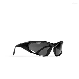 Sunglasses 2024 Trend Steampunk Women Goggle Fashion Sun Glasses Punk Eyewear Female Outdoor Shades Eyeglasses UV400