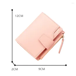 Wallets Hasp Women Wallet Fashion Bags For Short Pu Leather Purse Female Money Small Zipper Coin Pocket Portafoglio Donna