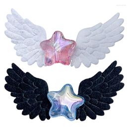 Hair Clips Adorable Hairpin Wing Clip Star Accessories Unique Angel Suitable For Various Hairstyles