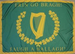 8th AL Irish Brigade Regiment Historical Flag 3ft x 5ft Polyester Banner Flying 150 90cm Custom flag outdoor3249098