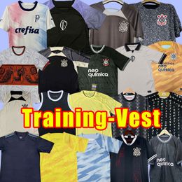 2023 2024 Corinthian Soccer Jerseys Yuri Alberto PAULINHO 23 24 camisetas de footb Gustavo Balbuena Guedes Club football shirt training vest POLO