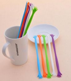 Cute Spoon tableware Stir Bar Stick Mixing restaurant bar Kitchen Flatware practical tools Whole 50PCS7566939