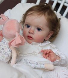 Dolls New 23 Inches Reborn Doll Kit Toddler Girl Unpainted Unfinished Missy Limited Edition Reborn Vinyl Doll Kit With Name On Neck