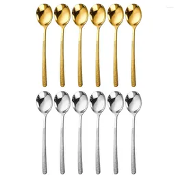 Spoons Long Handle Teaspoon Coffee Spoon Ice Cream Cocktails Stirring