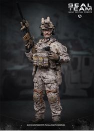 Minitimes M012 1/6 US Navy SEAL Team Captain Navy Special Force Team 6 Soldier Model Full Set 12 Action Figure Toy In Stock 240430