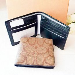 Purses Mens Fashion embossed sacoche Card Holder Designer Wallet Luxury Coin Purse Womens stripe leather Wallets fold cardholder lady Pur