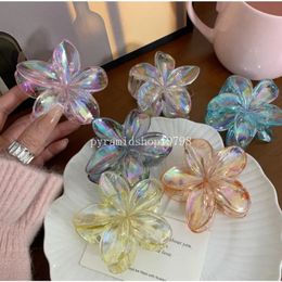 Fashion Flower Claw Clip for Women Girls Sweet Hair Claw beach holiday Headband floral Hair Accessories