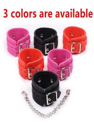 Lockable Silicone Hand Wrist Cuffs Bondage Slave Restraints Belt In Adult Games For CouplesFetish Sex Toys For Women9799122
