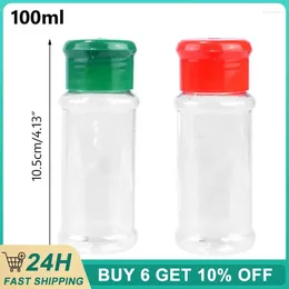 Storage Bottles Fashion Barbecue Taste Bottle White Kitchen Gadget Tool Gadgets Portable Air Container Abs Plastic 100ml Castor