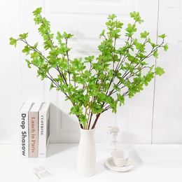 Decorative Flowers Artificial Plastic Grass Wedding Home Garden Vase For Decoration Diy Pography Props Indoor Bonsai Fake Plant