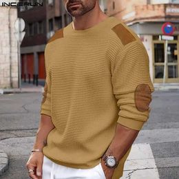 Erkek Hoodies Sweatshirts Erkek Hoodie Birleştirilmiş O yakalı uzun kollu gevşek moda gündelik erkek sweatshirt 2023 Sokak Giyim Sıradan Fermuarı S-5XL Q240506