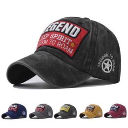 Ball Caps Mens Retro Washed Cotton Baseball C Snback Hat Women Letter Embroidery Bone Cs Gorras Casual Casquette Men Baseball Hats J240506