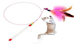Style Kitten Cat Teaser Interactive Toy Rod With Bell And Featherpet Toys Dogs Accessoires9419439