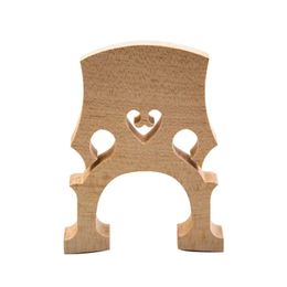 1/8-4/4 Upright Double Bass Separate Bridge Maple Wood Bass Accessories 12double Bass Cello Bridge 10 B Double