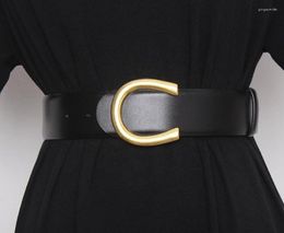 Belts Designer Wide For Women High Quality Female Waist Plus Size Dress Corset Belt Genuine Leather Waistband5850011