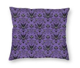 CushionDecorative Pillow Haunted Mansion Sofa Halloween Ghost Happy Haunts Modern Cushion Cover Velvet PillowcaseCushionDecorati418583624