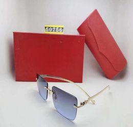 new buffalo horn sunglasses fashion sport sun glasses for men women rimless rectangle bamboo wood eyeglasses eyewear with boxes ca9715309
