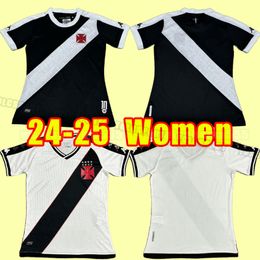 Women 2024 2025 Vasco da Gama Soccer Jerseys 24 25 Alex Teixeira Raniel NENE MORATO Andrey Santos Respeito E Diversidade football shirtGirl home away