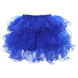 Skirts Adult Sexy Layered Ruffle Mini Tutu Skirt Women Burlesque Costume Pettiskirt Petticoats Clubwear Ball Gown Corset Underskirt