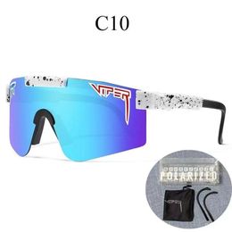 PIT VIP Sunglasses Cycling Sports Sunglasses Ski pit vipers Glasses Driving UV Protection UV400 Colour Film