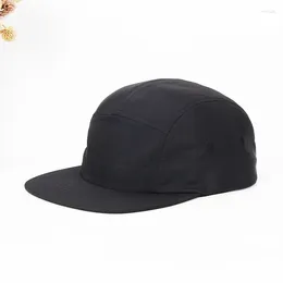 Ball Caps Fast Dry 5 Panel Casquette Homme Baseball Cap Snapback For Kids Girls Boys Hip Hop Hats Children 52-56cm