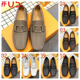 70Model Spring Designer Loafers Men Driving Shoes Moccasins Fashion Men Casual Shoes Genuine Leather Flat Breathable Lazy Flats Slip-On Comfortable Size US6.5-12