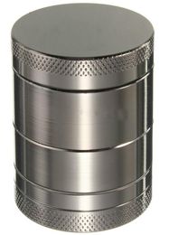 Metal Tobacco Smoke Herb Grinder 4035mm 4 layer Luxury Smoking Pipe Detector Grinding Machine Philtre Accessories DH02951113949