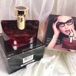 Highend women perfume high quality fresh and lasting fragrance brand Splendida female perfume EDT100ML fast delivery 5524428