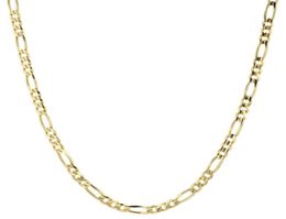 14K Yellow Gold Solid 2mm Thin Women039s Figaro Chain Link Necklace 18quot45508998099515